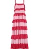 Pitusa Colorblock Tiered Ruffle Light Pink Φόρεμα
