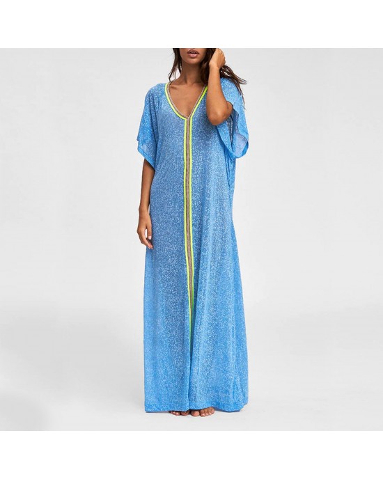 Pitusa Inca Abaya Blue Φόρεμα
