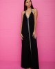 Pitusa Monochromatic Pima Sundress Black Φόρεμα