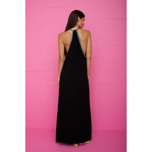 Pitusa Monochromatic Pima Sundress Black Φόρεμα