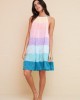 Pitusa Popsicle Halter Pastel Rainbow Mini Φόρεμα Πολύχρωμο