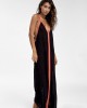 Pitusa Inca Sundress Φόρεμα Μαύρο/Κόκκινο