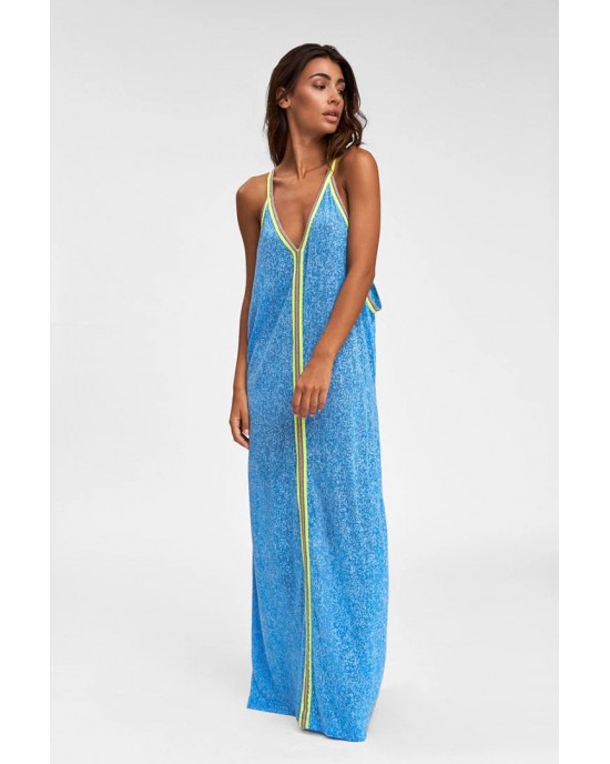 Pitusa Inca Sundress Blue Φόρεμα Pitusa Inca Sundress Blue Φόρεμα