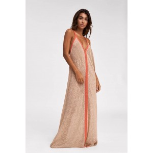 Pitusa Inca Sundress Nude Φόρεμα