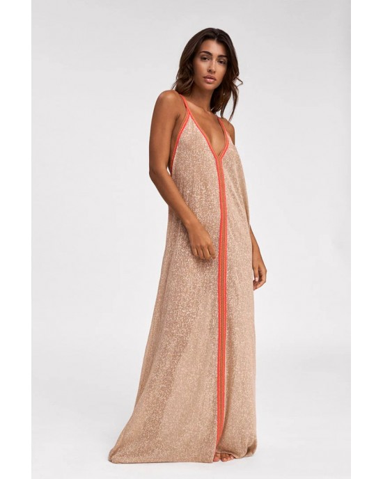 Pitusa Inca Sundress Nude Φόρεμα
