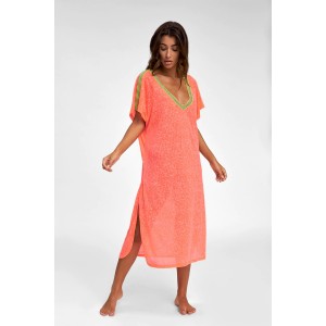 Pitusa V-Back Φόρεμα Watermelon