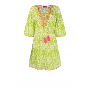 Place Du Soleil Green Short Φόρεμα
