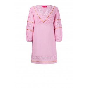 Place Du Soleil Pink Short Φόρεμα