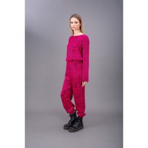 Pour Moi Leopard Παντελόνι Φούξια