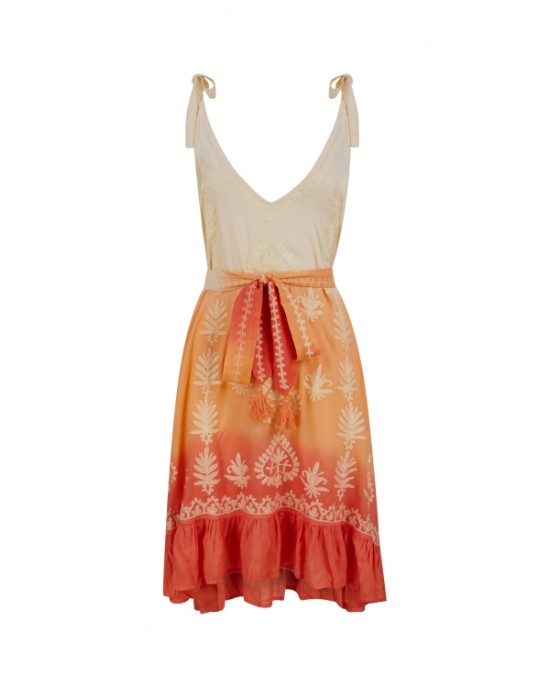 Pranella & Co Amal Slip Mini Φόρεμα Peach