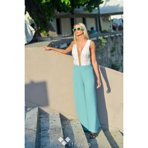 Princess by Anna Tavoularidi Top/Κορμάκι Εκρού