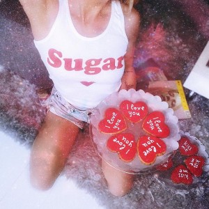 Rocket Queens Sugar Αμάνικο Top Λευκό