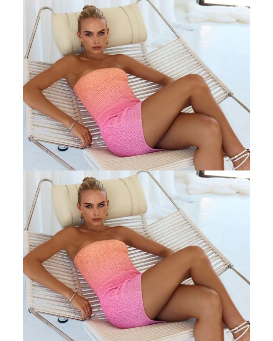 Runaway Santanna Strapless Mini Sunset Φόρεμα