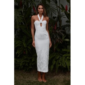 Runaway Ariela White Midi Φόρεμα Runaway Ariela White Midi Φόρεμα