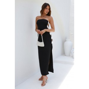 Runaway Lilia Maxi Black Φόρεμα Runaway Lilia Maxi Black Φόρεμα