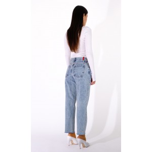 Salt & Pepper Barbara Barrel Cropped Τζιν Παντελόνι