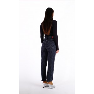 Salt & Pepper Gia Black Pearl Distressed Τζιν Παντελόνι