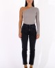 Salt & Pepper Kate Vintage Black Cropped Τζιν Παντελόνι
