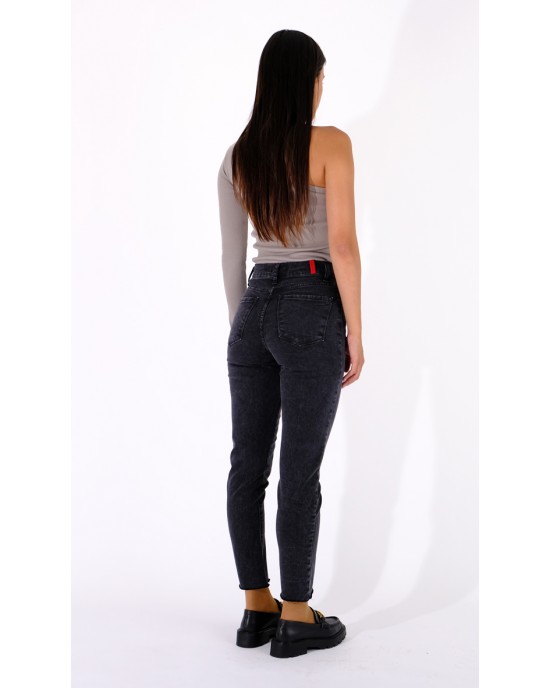 Salt & Pepper Kate Vintage Black Cropped Τζιν Παντελόνι