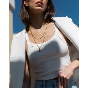 Salt & Pepper Miranta Cami Top Λευκό