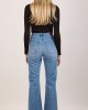 Salt & Pepper Alex Medium Fade Out Flare Denim Παντελόνι