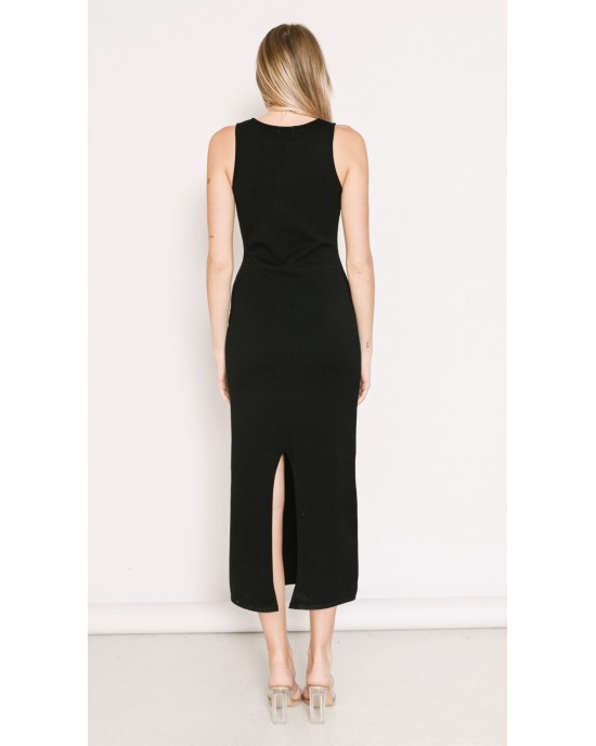 Salt & Pepper Annabelle Black Midi Φόρεμα