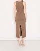 Salt & Pepper Annabelle Brown Midi Φόρεμα