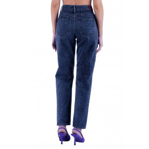 Salt & Pepper Barbara Black Pearl Ripped Τζιν Παντελόνι