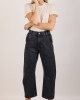 Salt & Pepper Chris Black Pearl Barrel Leg Denim Παντελόνι