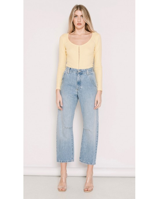 Salt & Pepper Chris Light Fade Out Τζίν Ψηλόμεσο Παντελόνι