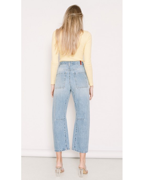 Salt & Pepper Chris Light Fade Out Τζίν Ψηλόμεσο Παντελόνι