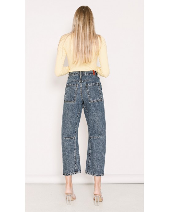 Salt & Pepper Chris Super S/W Τζίν Ψηλόμεσο Παντελόνι