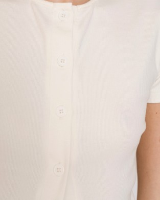 Salt & Pepper Christy Off-White Μπλούζα