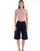 Salt & Pepper Lita Black S/W Τζιν Βερμούδα
