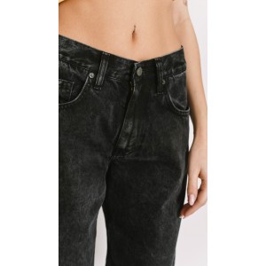 Salt & Pepper Lita Vintage Black Τζιν Βερμούδα