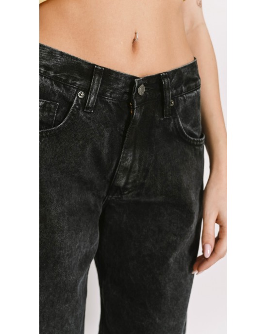 Salt & Pepper Lita Vintage Black Τζιν Βερμούδα