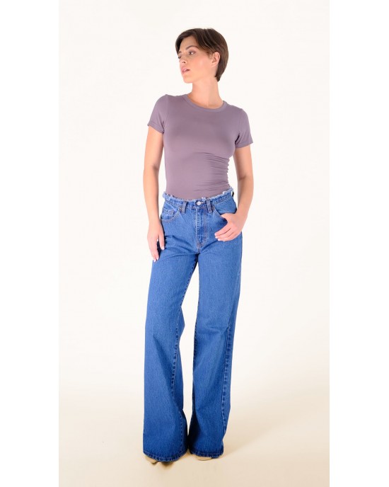 Salt & Pepper Marissa S/W Frayed Τζιν Παντελόνι