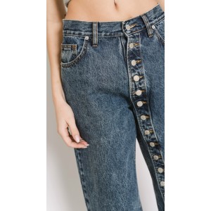 Salt & Pepper Marley Super S/W Τζιν Ψηλόμεσο Παντελόνι