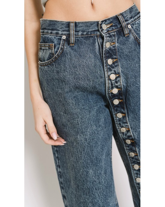 Salt & Pepper Marley Super S/W Τζιν Ψηλόμεσο Παντελόνι