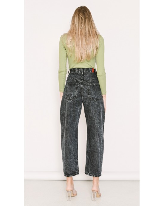 Salt & Pepper Mary Black Pearl Τζιν Ψηλόμεσο Παντελόνι