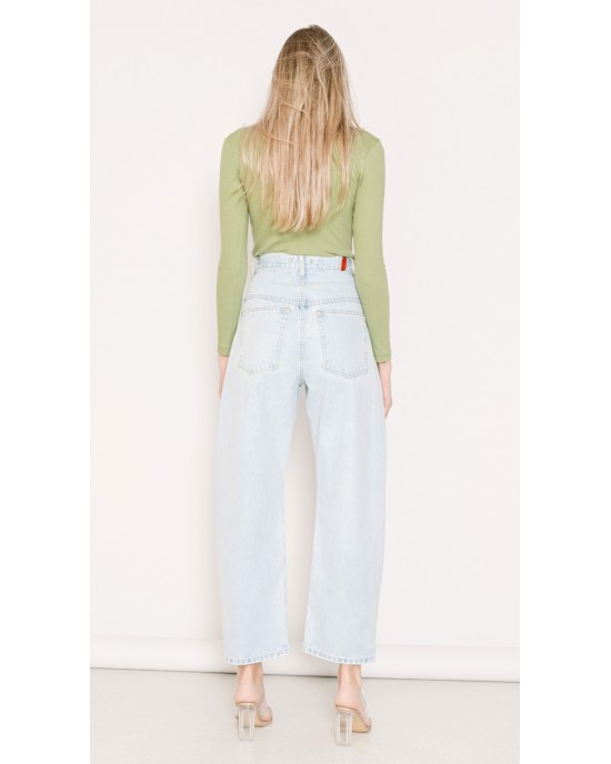 Salt & Pepper Mary Bleached Τζιν Ψηλόμεσο Παντελόνι