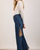 Salt & Pepper Megan S/W Wide Leg Denim Παντελόνι
