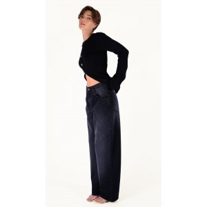 Salt & Pepper Natalie Black S/W Fade Out Τζιν Παντελόνι