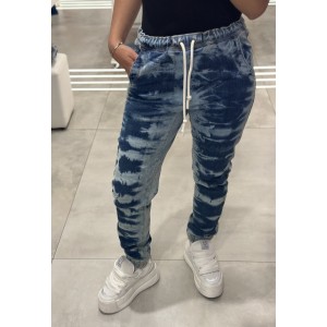 Salt & Pepper Norah Bleached Tie Dye Τζιν Παντελόνι