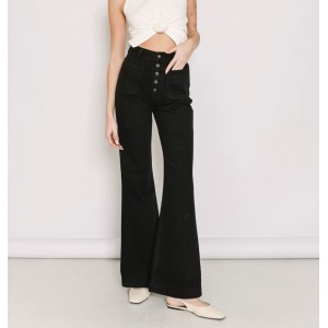Salt & Pepper Renee Black S/W Τζιν Παντελόνι