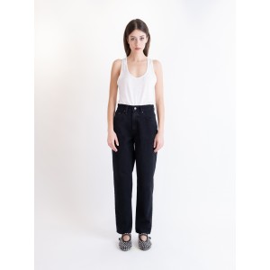 Salt & Pepper Barbara Black S/W Ripped Τζιν Παντελόνι