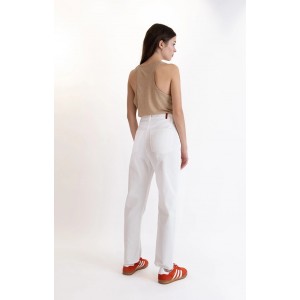 Salt & Pepper Gia Off-White Τζιν Παντελόνι