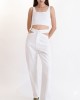 Salt & Pepper Simone Off-White Τζιν Παντελόνι