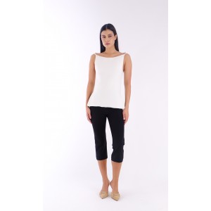 Salt & Pepper Ava Off-White Μπλούζα