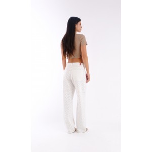 Salt & Pepper Crooked Off-White Breeze Τζιν Παντελόνι